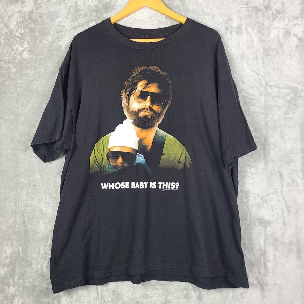 The Hangover Movie “Whose Baby Is This?” T-Shirt Ripple Junction Mens Mens XXL
